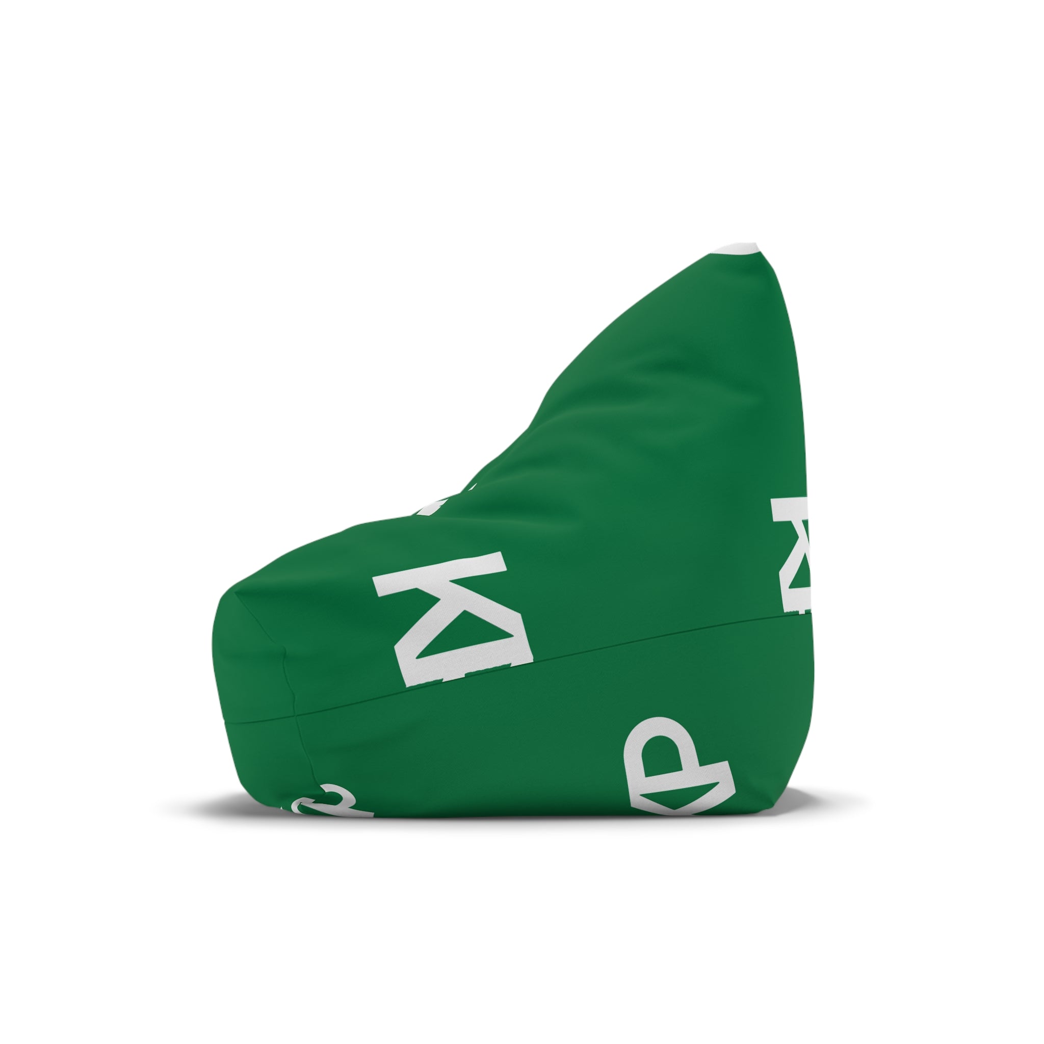 Stylish Green Bean Bag Chair Cover - Modern Home Decor