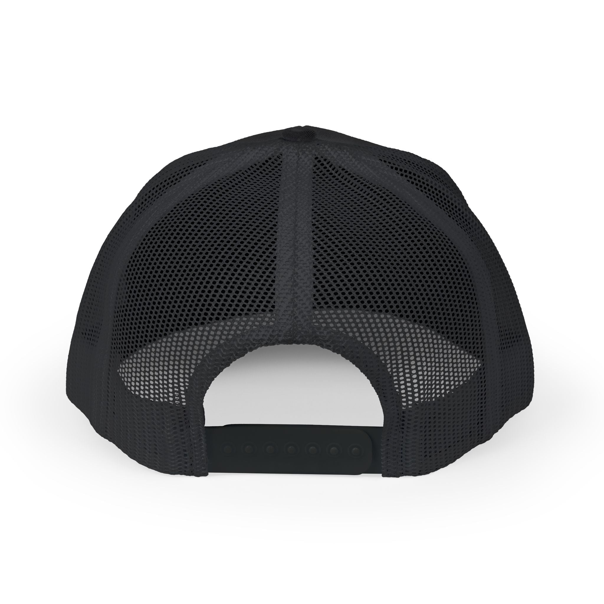 Stylish KP Snapback Trucker Cap - Trendy Black Hat for Everyday Wear