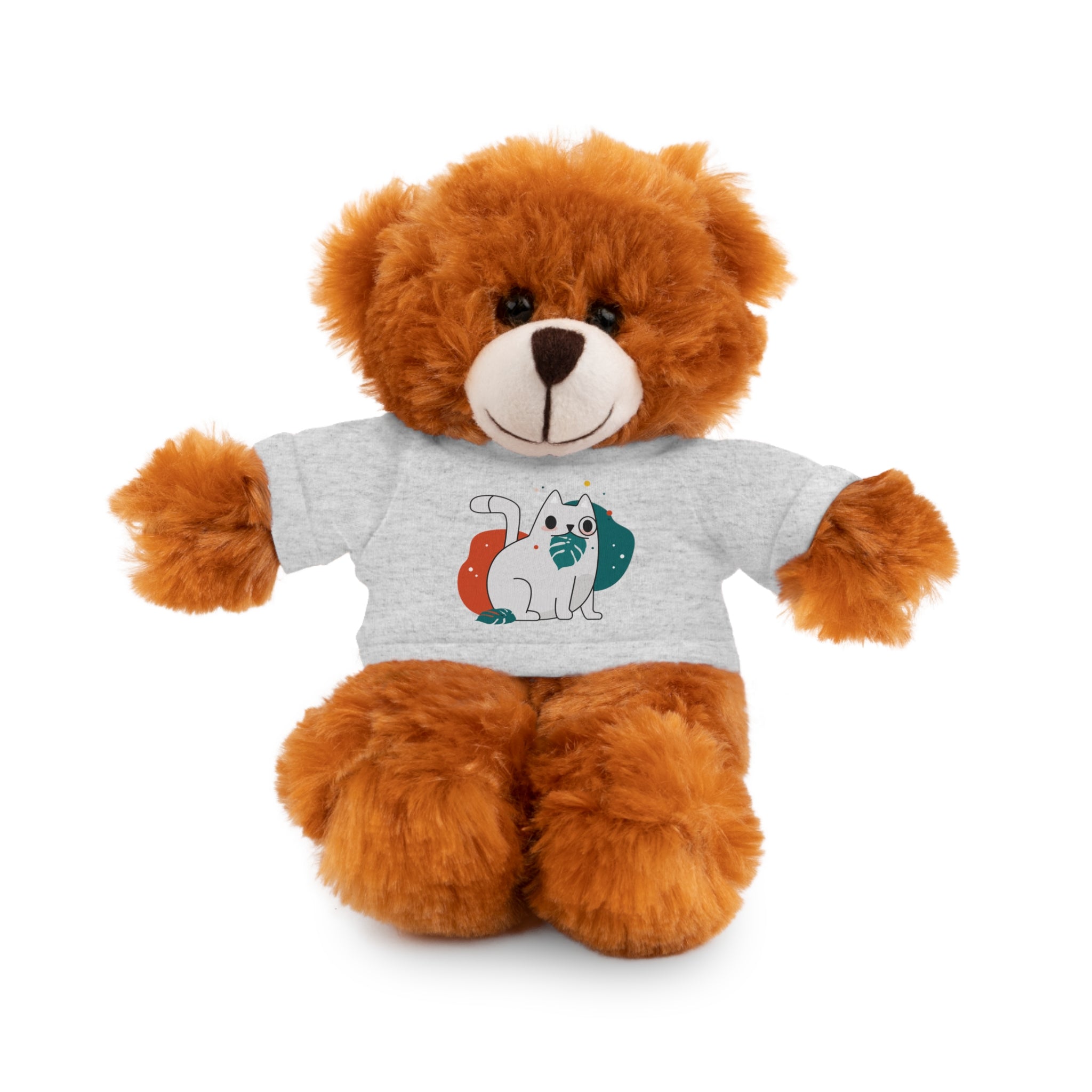 Customizable Stuffed Animal with T-Shirt - Adorable Gift for Kids