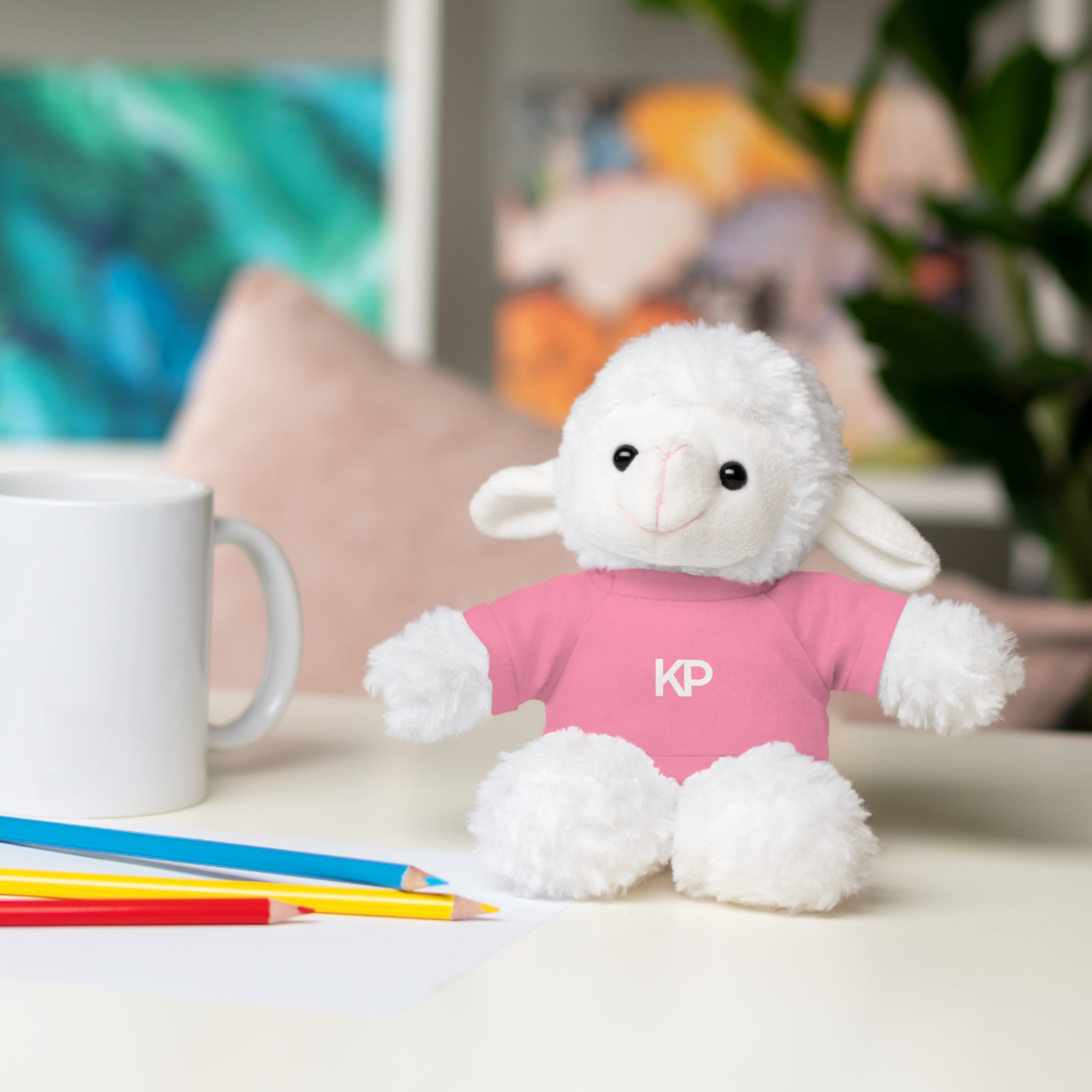 Customizable Stuffed Animal with T-Shirt - Adorable Gift for Kids