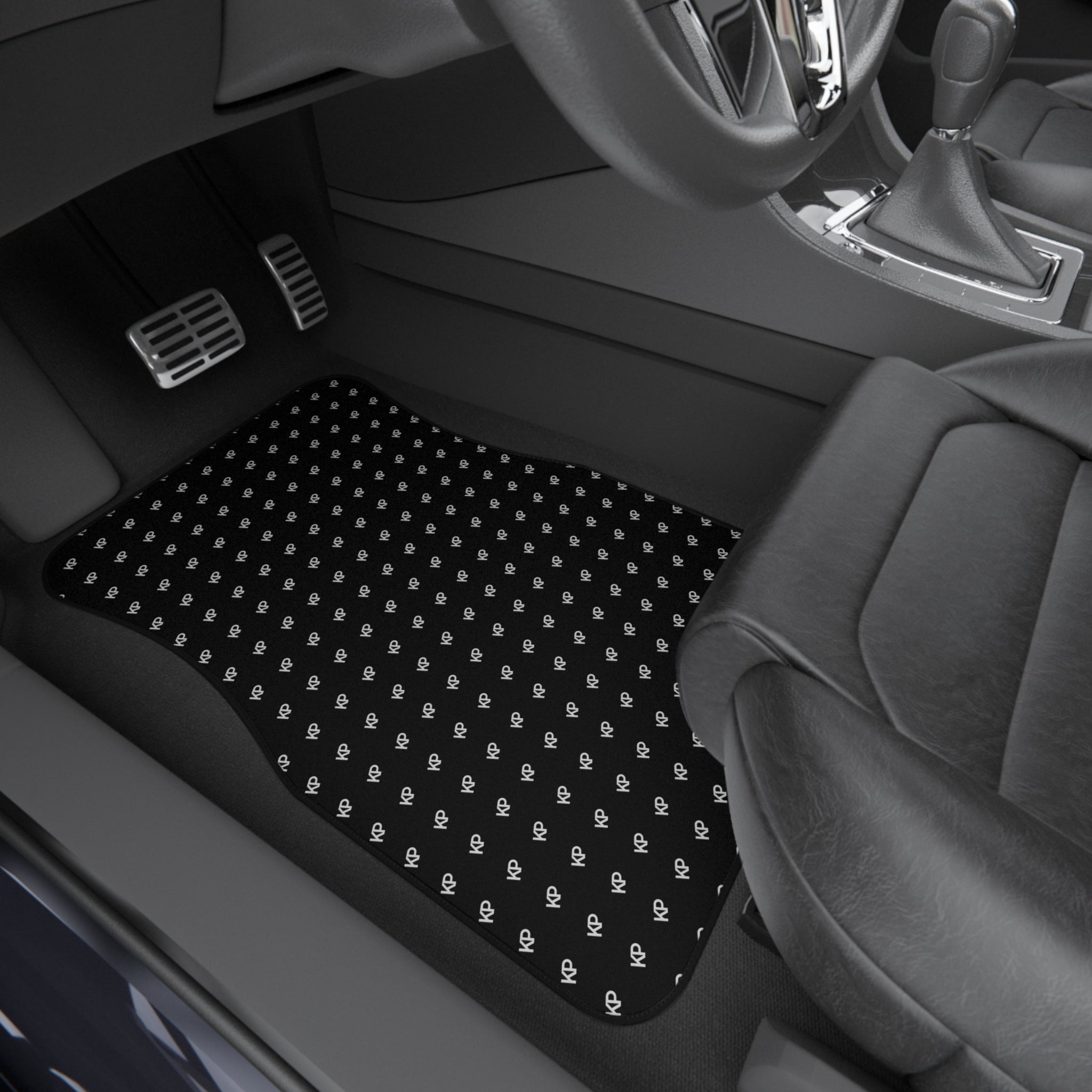 Stylish All-Weather Car Mats - Set of 4 Durable Floor Liners
