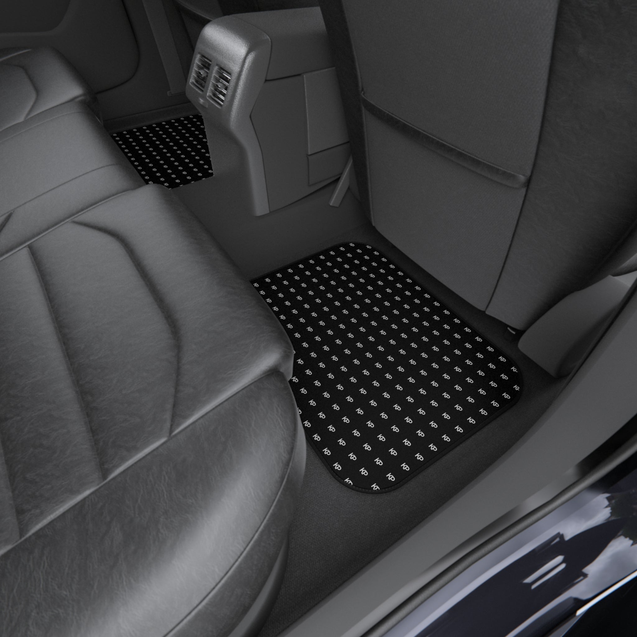 Stylish All-Weather Car Mats - Set of 4 Durable Floor Liners