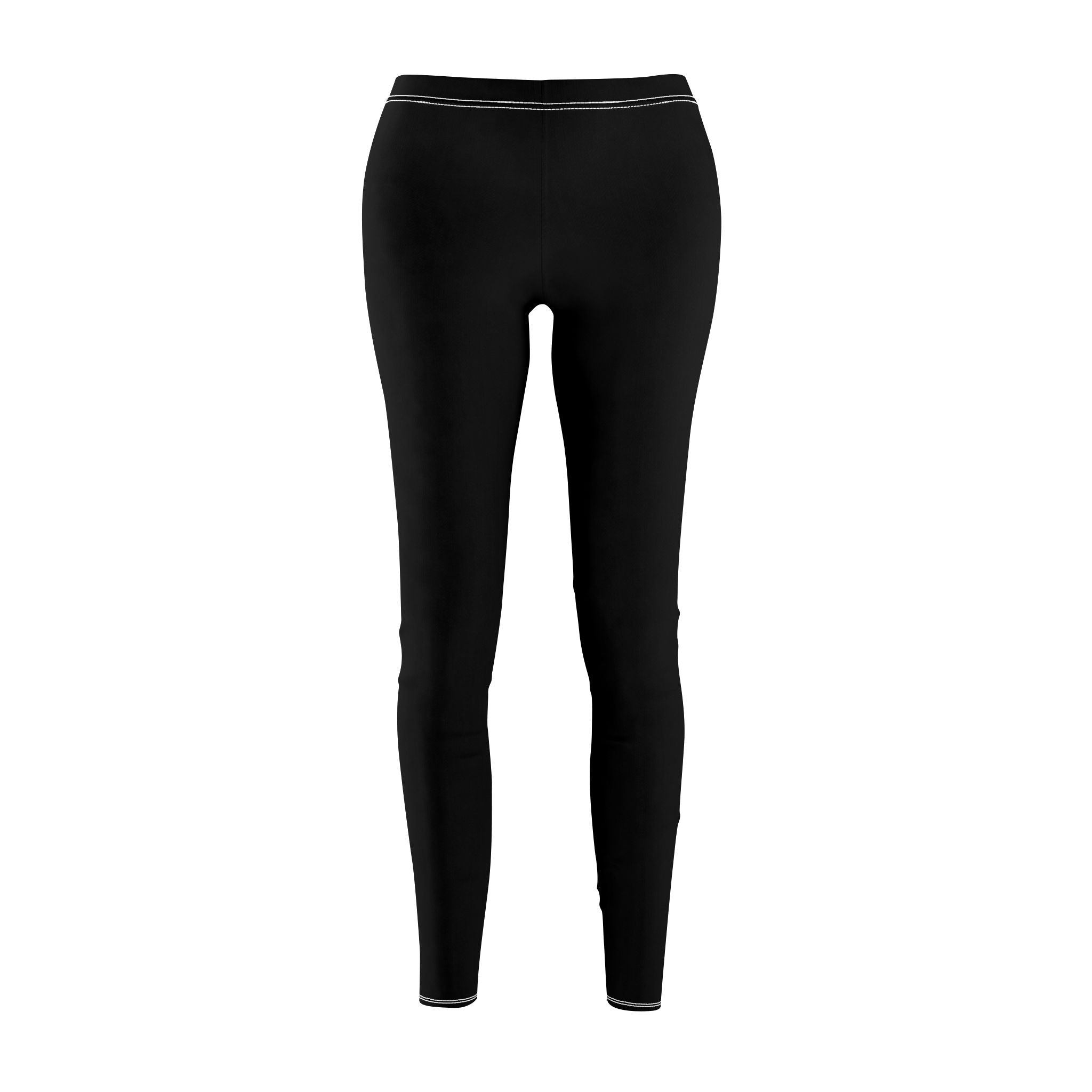 Comfort Stretch Women's Leggings | Mid-rise Black Activewear