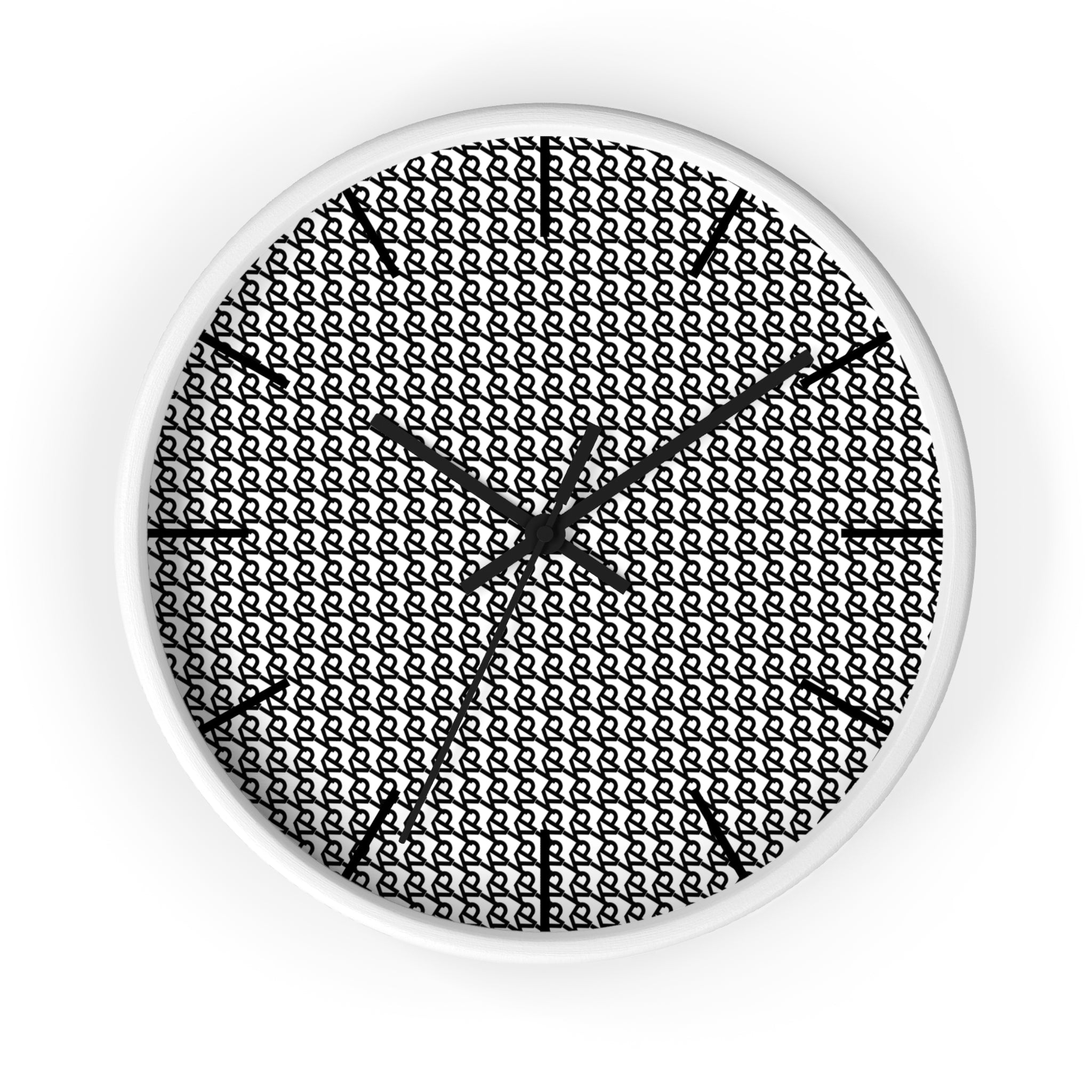 Modern Minimalist Wall Clock with KP Design