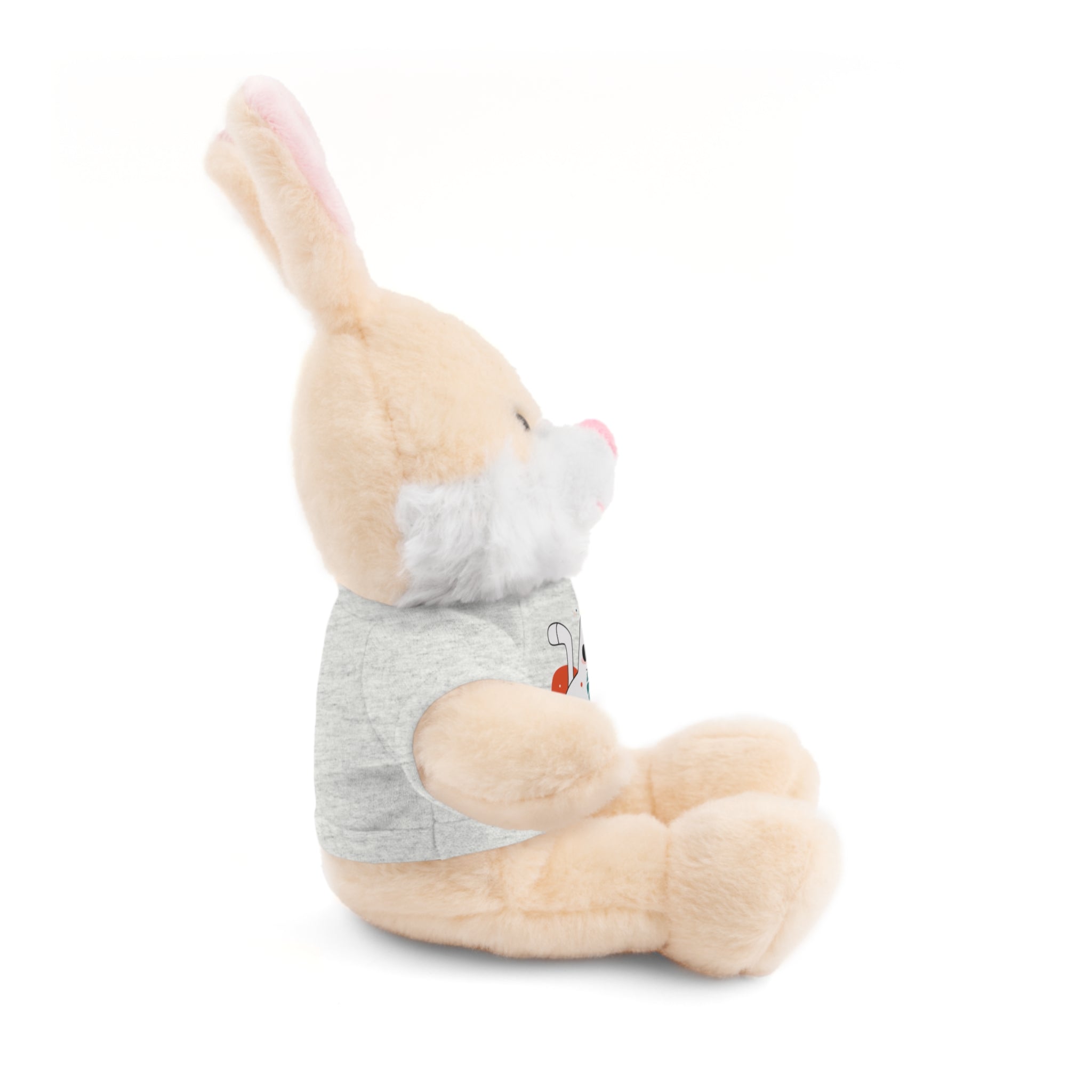 Customizable Stuffed Animal with T-Shirt - Adorable Gift for Kids